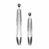 2-Piece Tongs with Nylon Heads Set V7