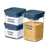 8-Piece Prelabeled Baking POP Container Set W9