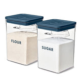 8-Piece Prelabeled Baking POP Container Set W9