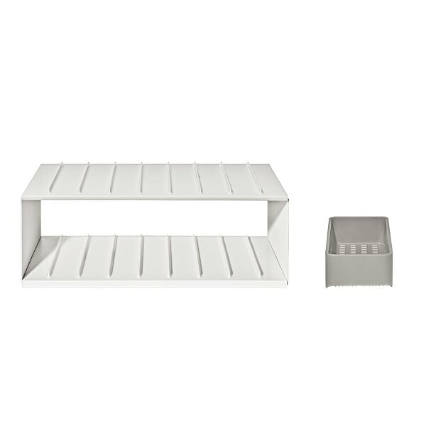 Water Bottle Organizer with Accessory Bin F6