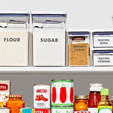 8-Piece Prelabeled Baking POP Container Set Y5