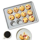 Nonstick Pro Clear Coated 12 Cup Muffin Pan M7