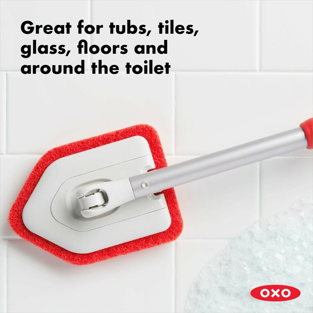Extendable Tub & Tile Scrubber K0