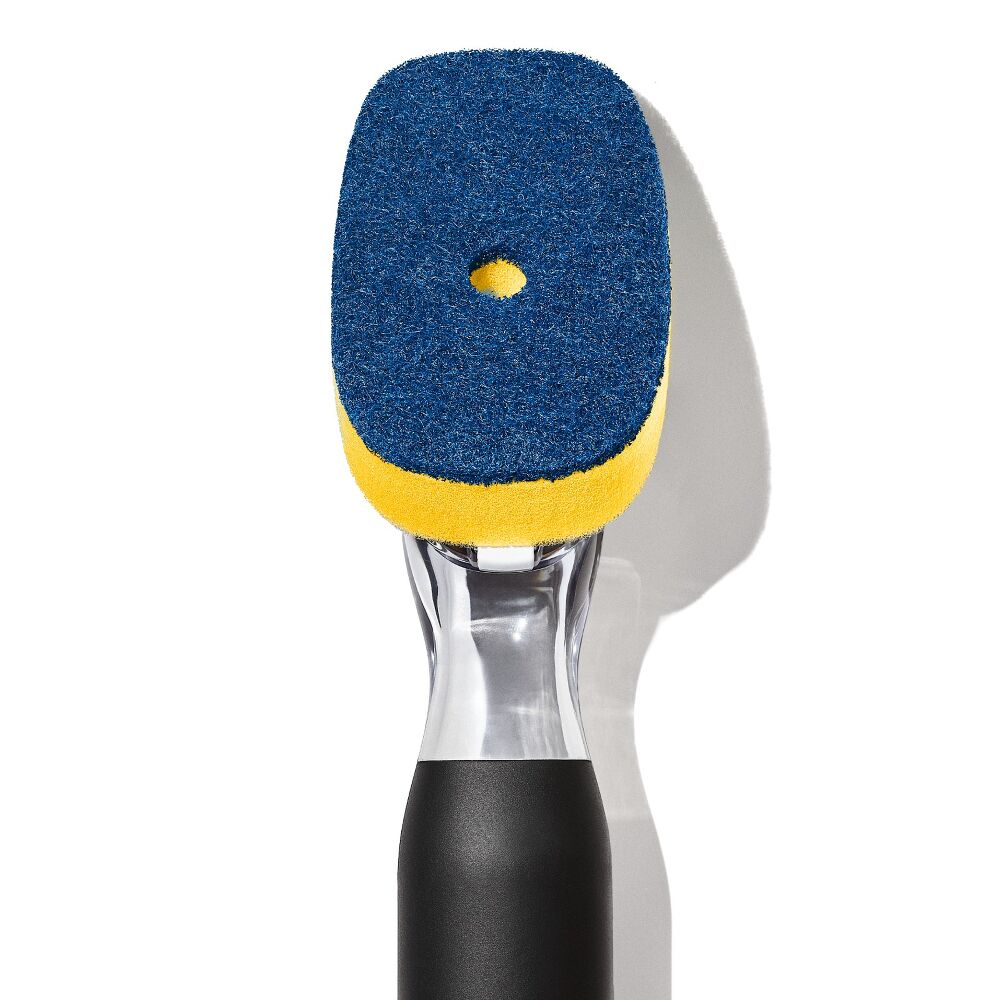 Soap Dispensing Dish Scrub P6