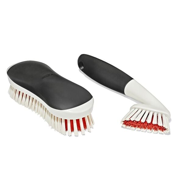Grout Brush & Heavy Duty Scrub Brush Combo Set F0