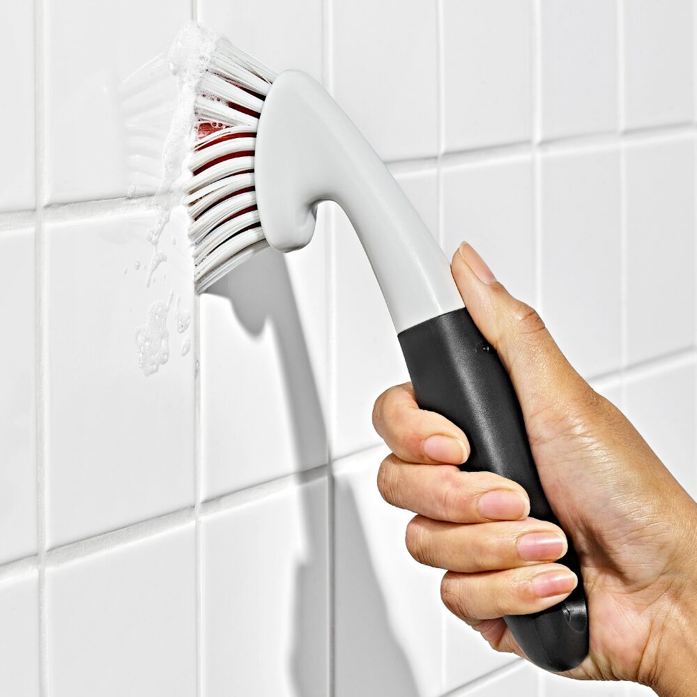 Grout Brush & Heavy Duty Scrub Brush Combo Set F0