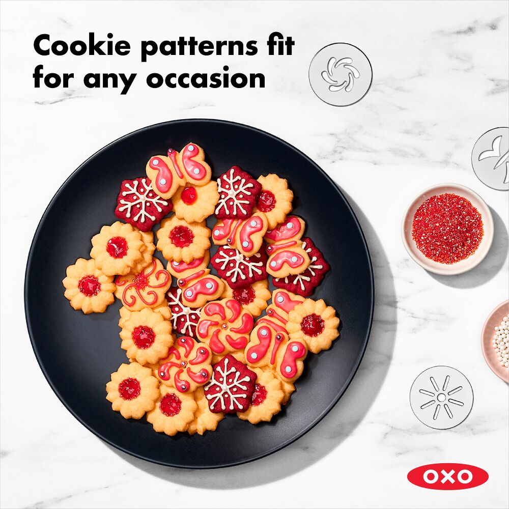 14-Piece Cookie Press Set J2