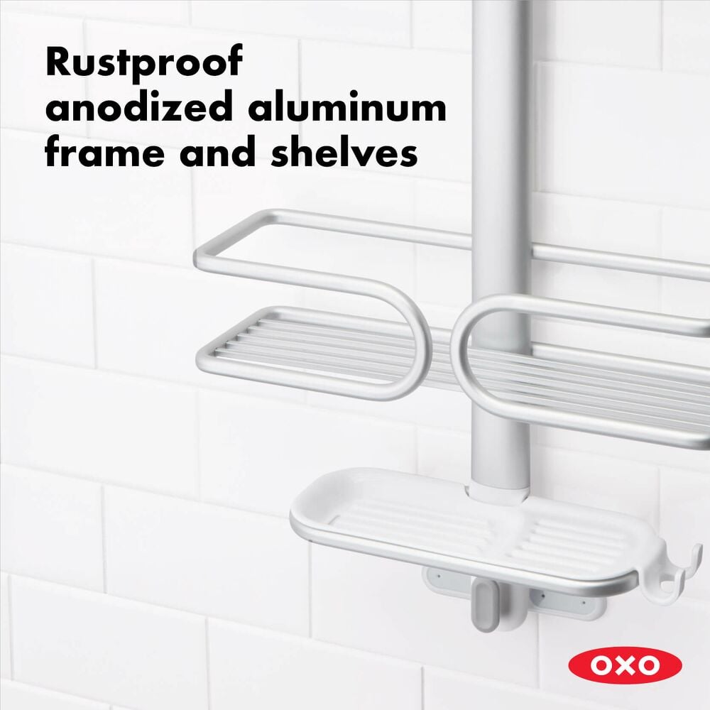 Aluminum 3-Tier Shower Caddy Y7