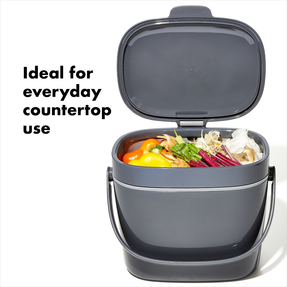 Easy-Clean Compost Bin - 1.75 Gal L7