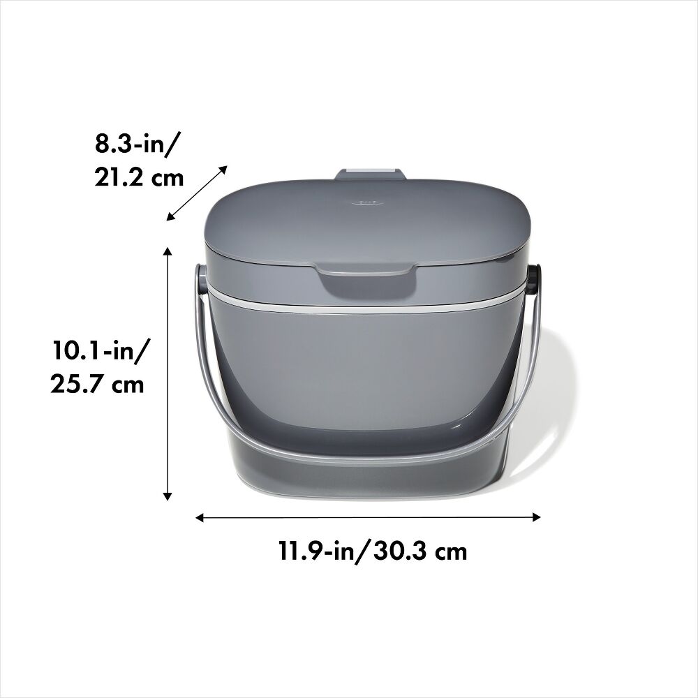 Easy-Clean Compost Bin - 1.75 Gal L7