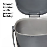 Easy-Clean Compost Bin - 0.75 Gal C8