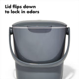 Easy-Clean Compost Bin - 0.75 Gal C8