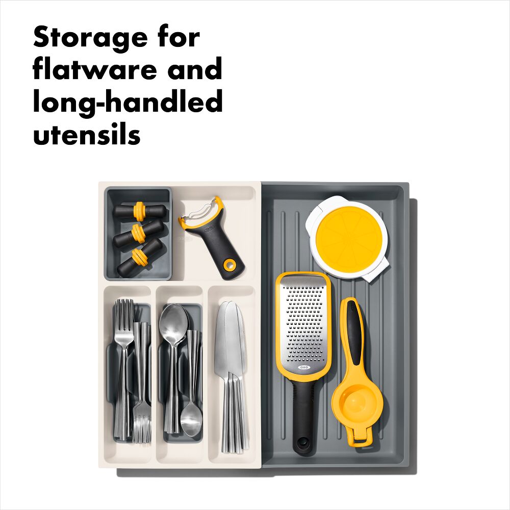 OXO Good Grips Expandable Utensil Drawer Organizer E9
