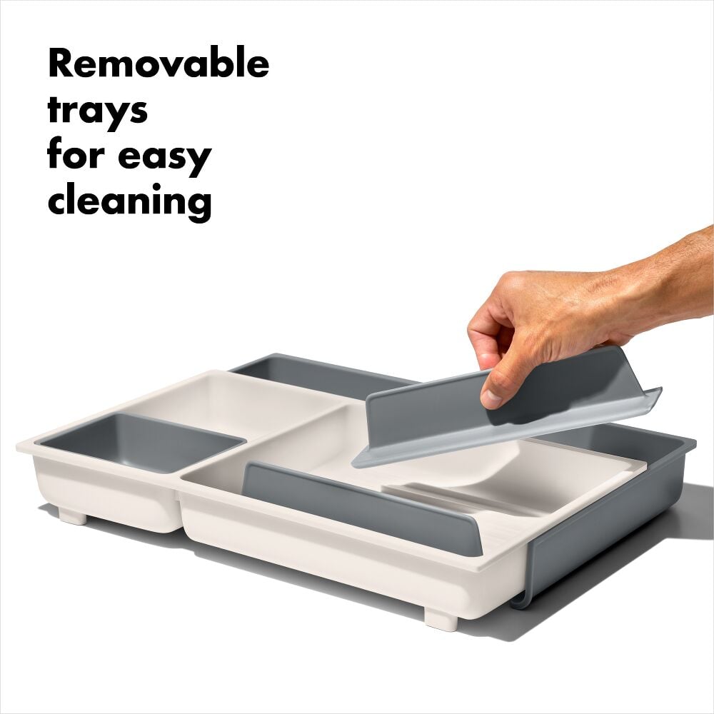 Large Expandable Kitchen Tool Drawer Organizer D7