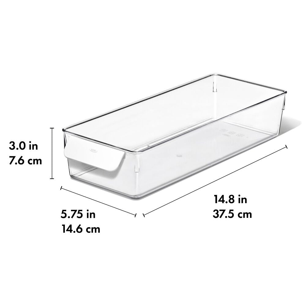 Refrigerator Storage Bin 5 In X 14 In V5
