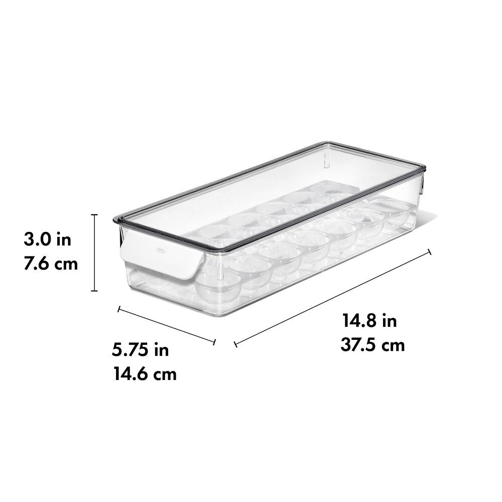 Refrigerator Egg Bin With Removable Tray S4