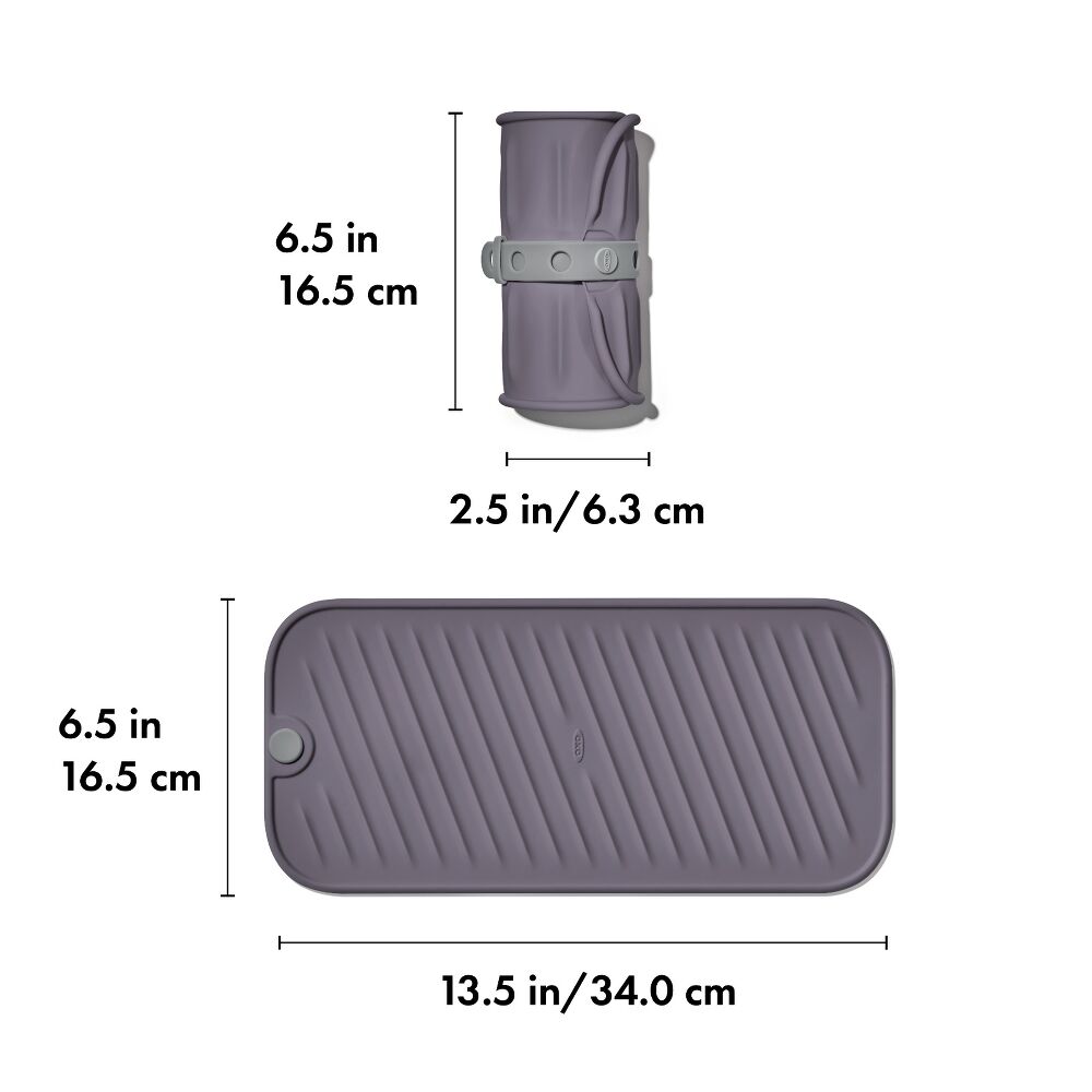 Hot Styling Tool Mat - Gray C9