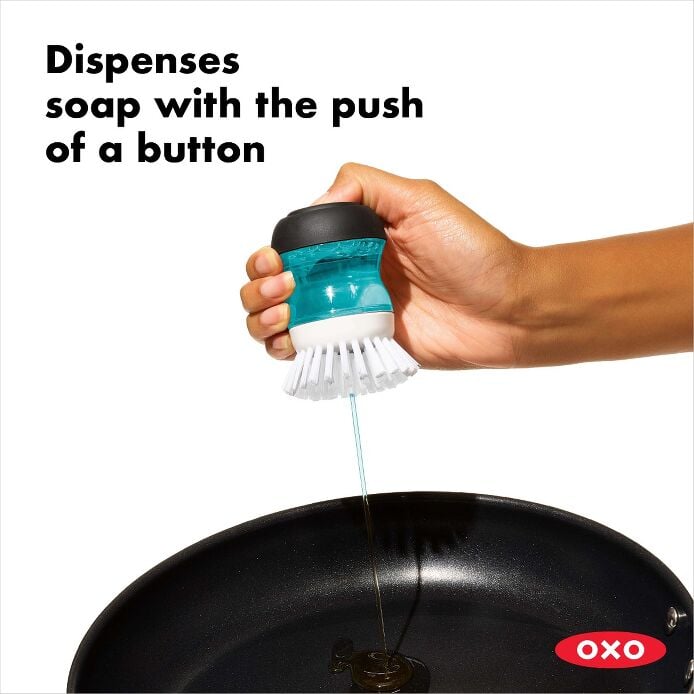 Soap Dispensing Palm Brush Y1