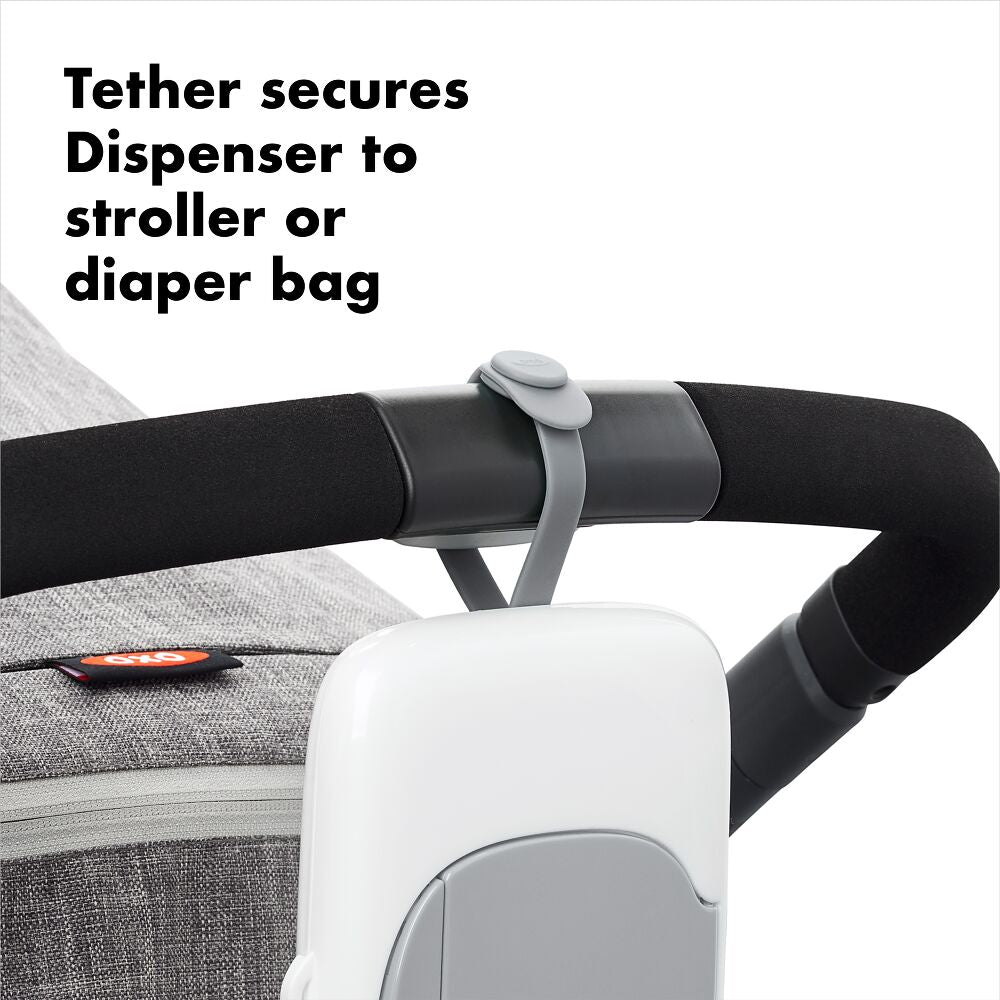 OXO TOT 2-Pack On-the-Go Wipes Dispenser, Gray J2