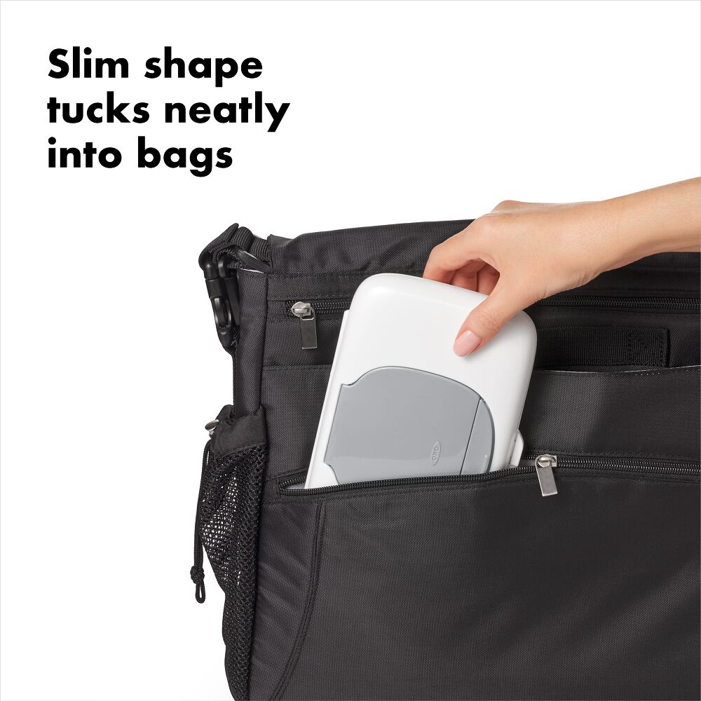 OXO TOT 2-Pack On-the-Go Wipes Dispenser, Gray J2