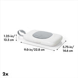 OXO TOT 2-Pack On-the-Go Wipes Dispenser, Gray J2
