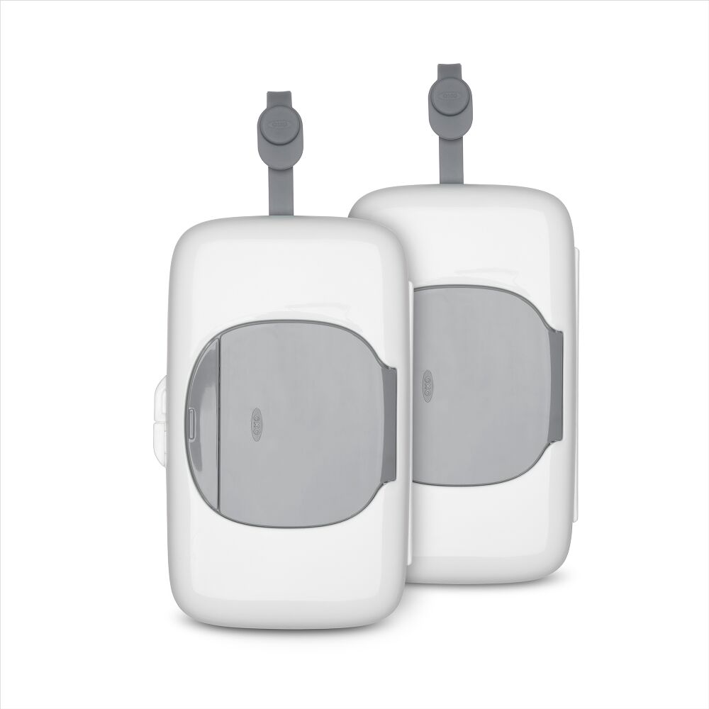 OXO TOT 2-Pack On-the-Go Wipes Dispenser, Gray J2