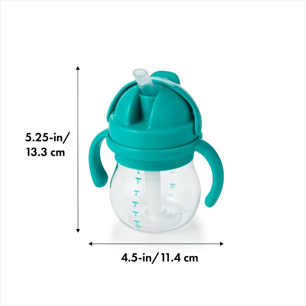 Transitions 6 Oz Straw Cup With Removable Handles S7
