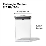 POP Container - Rectangle Medium (2.7 Qt/2.6 L) U9