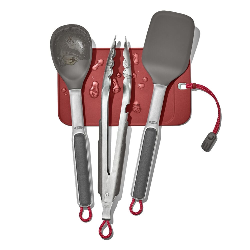 OXO Outdoor 4 -Piece Camp Stove Cooking Set S2