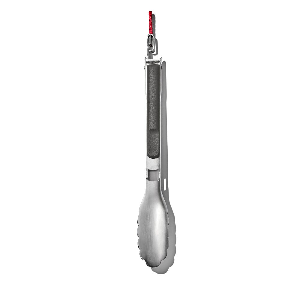 OXO Outdoor 10.5in Camp Stove Tongs with Bottle Opener C5