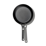 Carbon Steel With Removable Handle 10in Pan G5