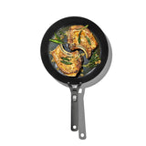 Outdoor 12-inch Carbon Steel Pan with Removable Handle Y2