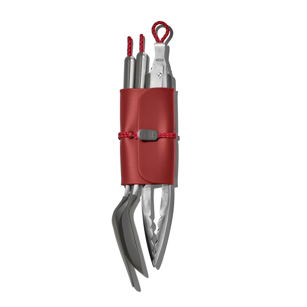 OXO Outdoor 4 -Piece Camp Stove Cooking Set S2