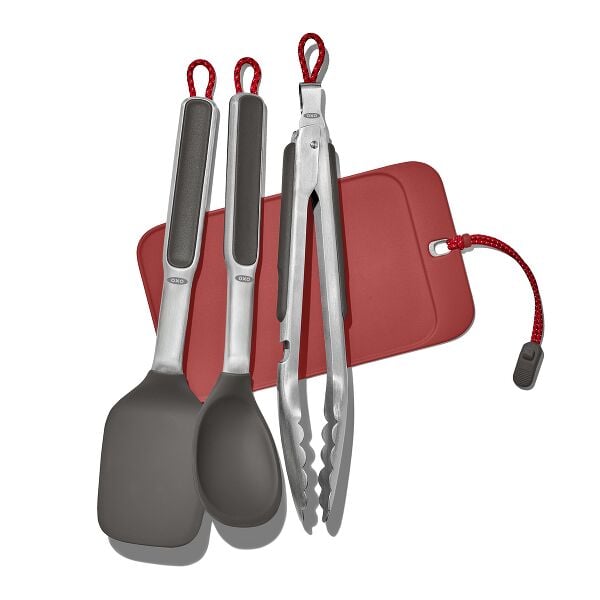 OXO Outdoor 4 -Piece Camp Stove Cooking Set S2