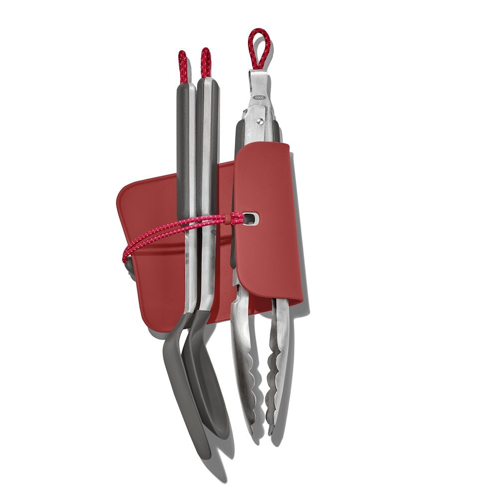 OXO Outdoor 4 -Piece Camp Stove Cooking Set S2