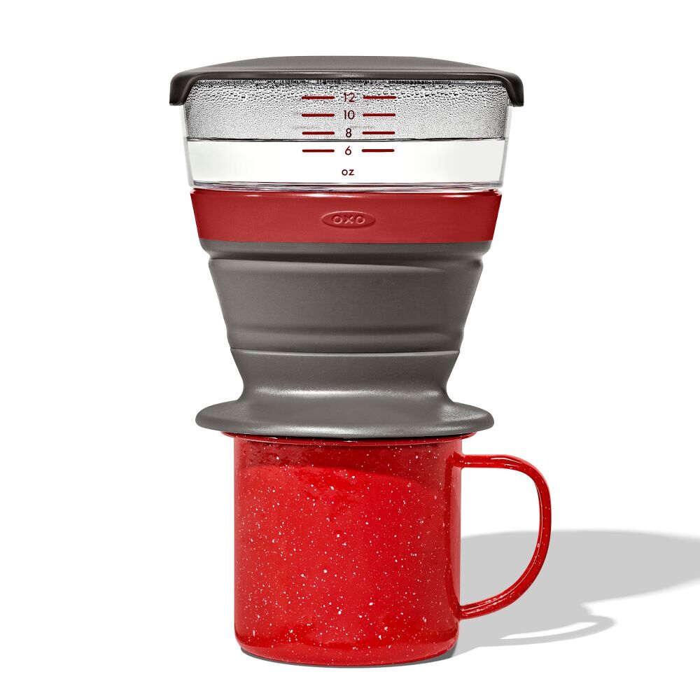 Outdoor Collapsible Pour-Over With Storage Case P7
