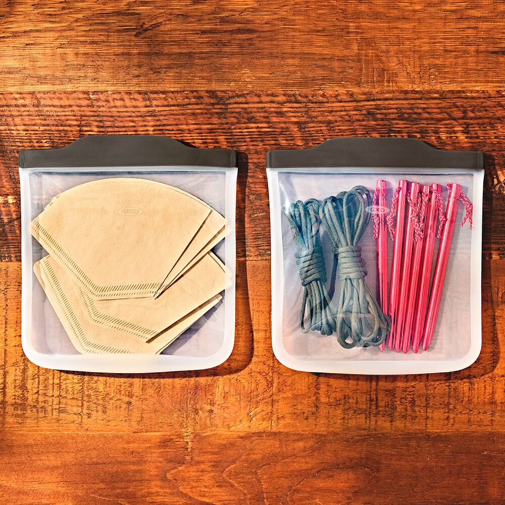 Outdoor Silicone Reusable Sandwich Bag (28 oz) O6