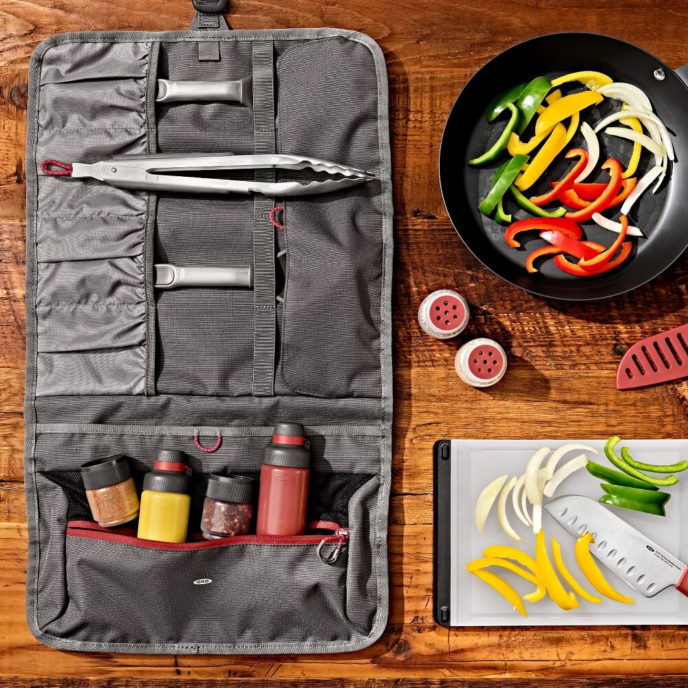 Outdoor Camp Kitchen Tool Roll N2