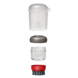 Outdoor Soap Dispensing Dish Brush with Storage Case P7