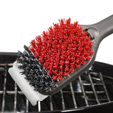 Outdoor Nylon Grill Brush Set of 2 Replacement Heads A0