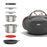 Outdoor Camp Cookware Set with Travel Bag T4