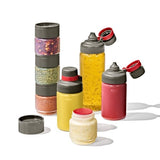 Outdoor 7-Piece Spice Shaker & Squeeze Bottle Set C6