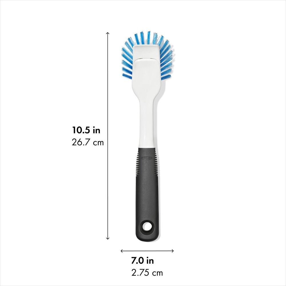 Nylon Bristle Dish Brush with Refills T1