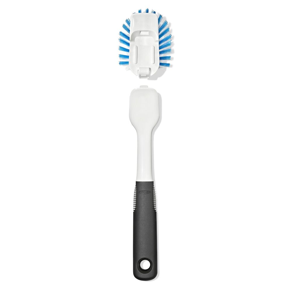 Nylon Bristle Dish Brush with Refills T1