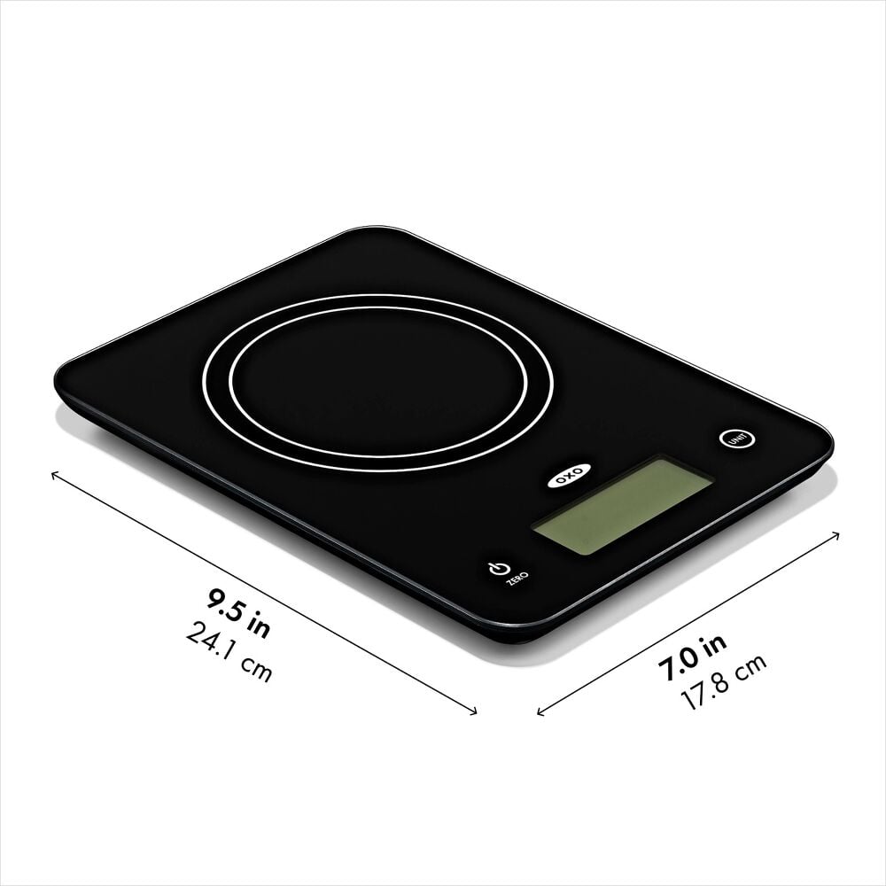 OXO Good Grips 22 lb Everyday Glass Food Scale X9