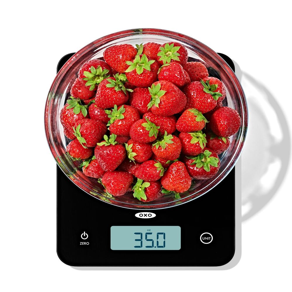 OXO Good Grips 22 lb Everyday Glass Food Scale E7