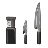 3-Piece Knife & Sharpener Set O9