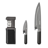 3-Piece Knife & Sharpener Set O9