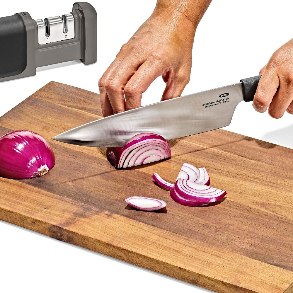 3-Piece Knife & Sharpener Set O9