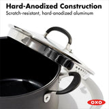 Non-Stick 6-Quart Stock Pot with Lid J9